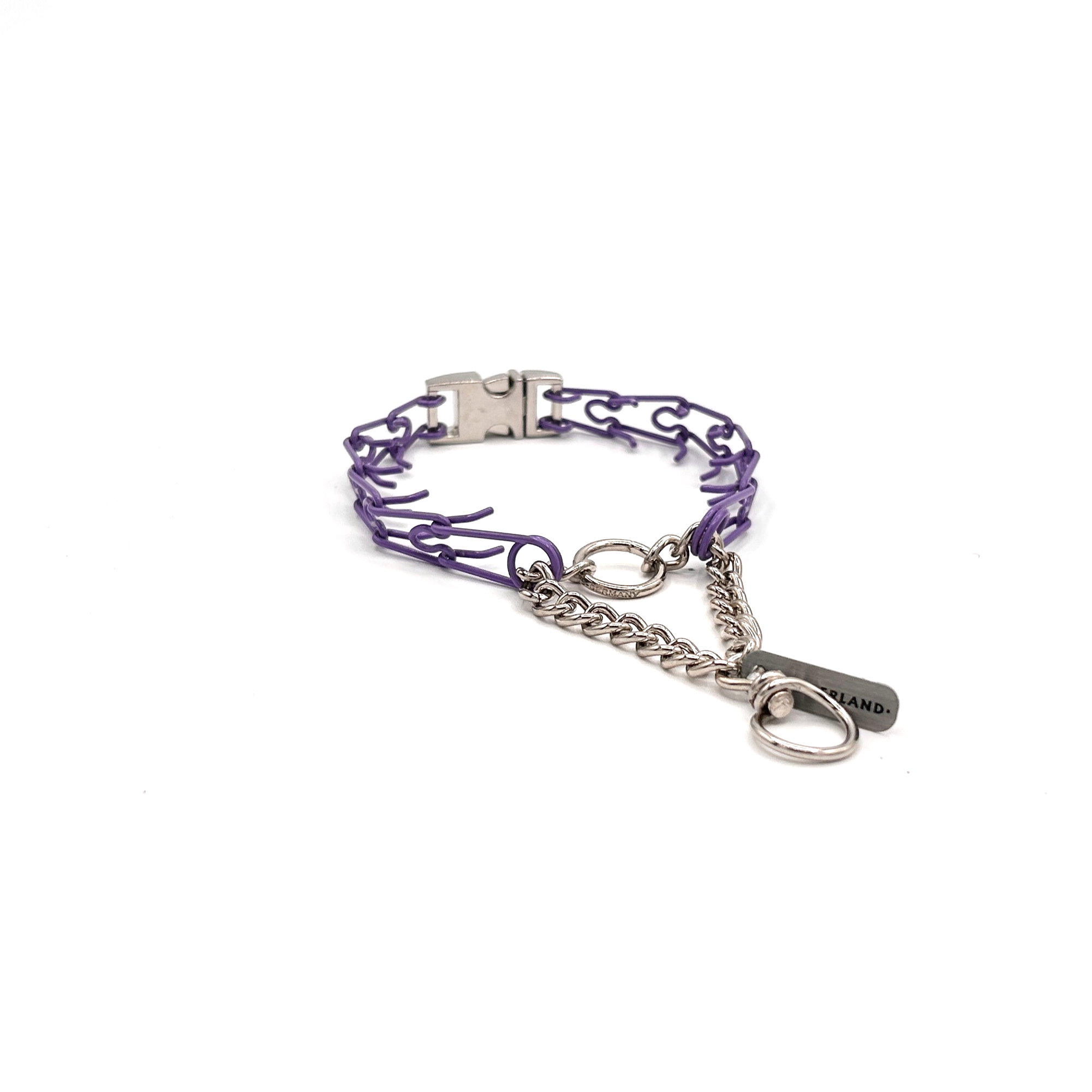 Purple prong collar hot sale